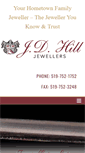 Mobile Screenshot of jdhilljewellers.com